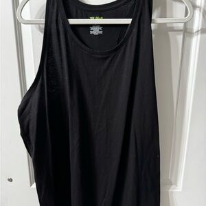 tek gear Black Scoop Neck Athletic Tank Top